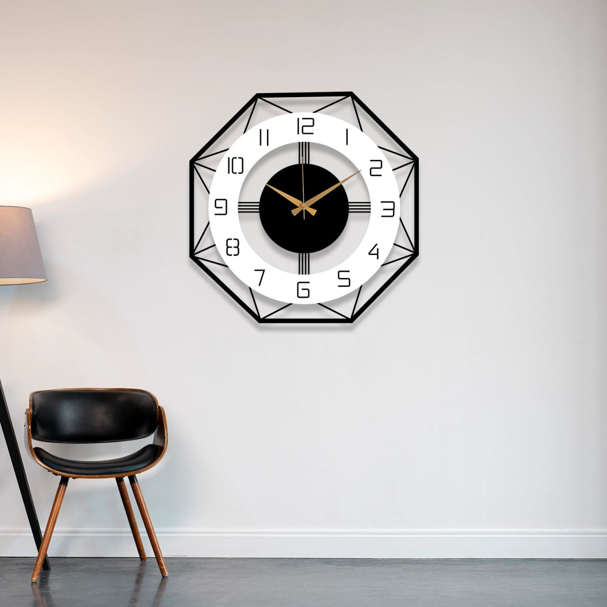 MODERN METAL WALL CLOCK - Image 9