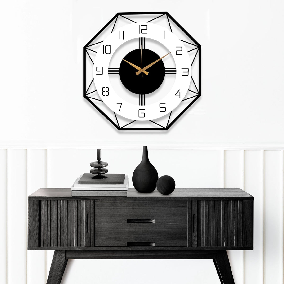 MODERN METAL WALL CLOCK - Image 8
