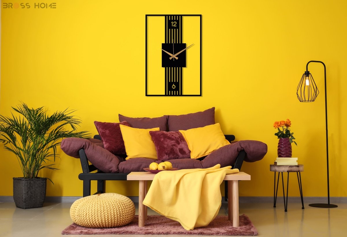Modern Rectangle Wall Clock - Image 4