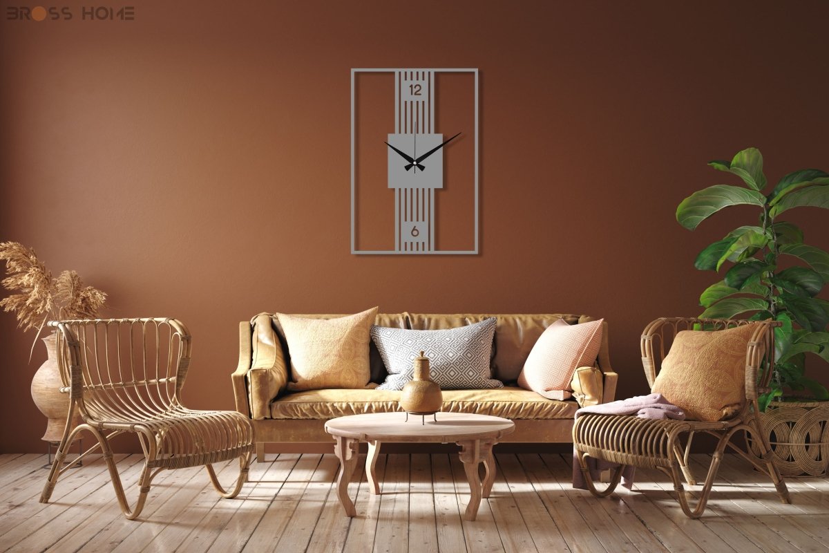 Modern Rectangle Wall Clock - Image 5