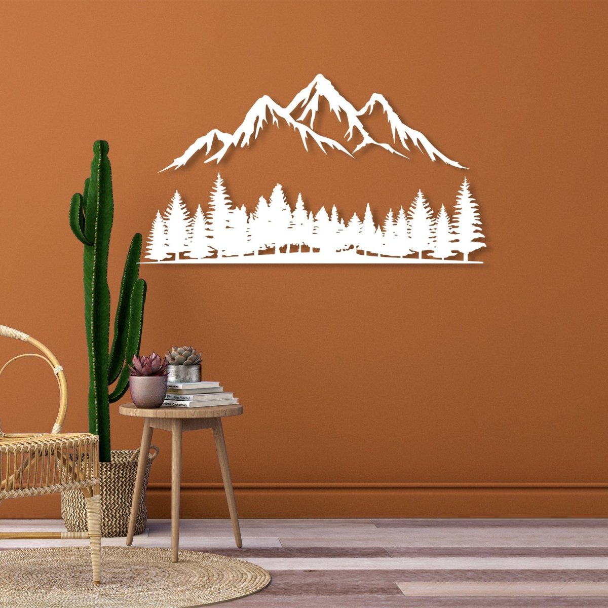 Mountain Forest Metal Wall Decor - Image 8