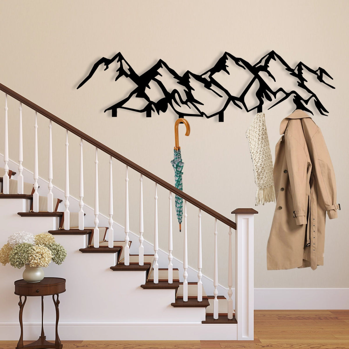Mountain Range Metal Wall Hook - Image 2