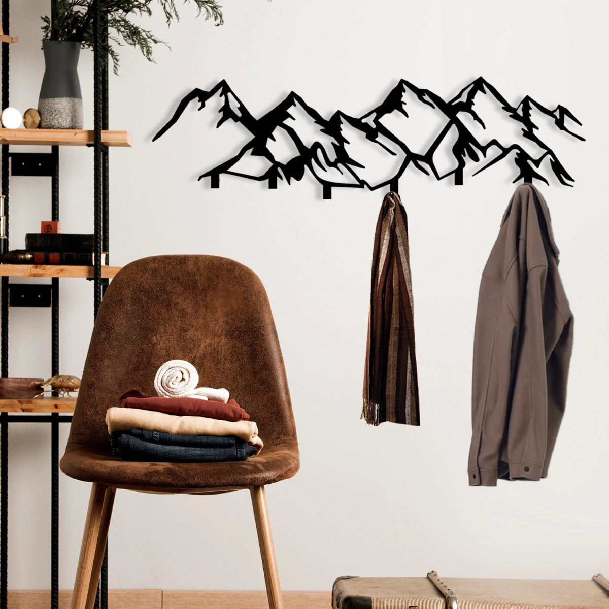 Mountain Range Metal Wall Hook - Image 3