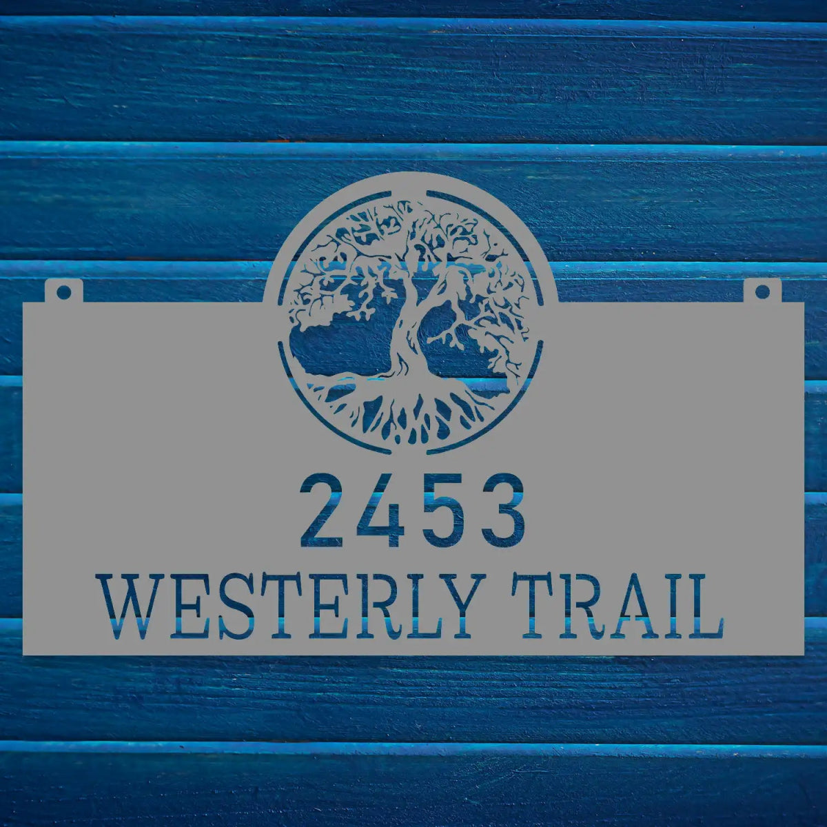 Personalized Address Ranch Sign - Image 8