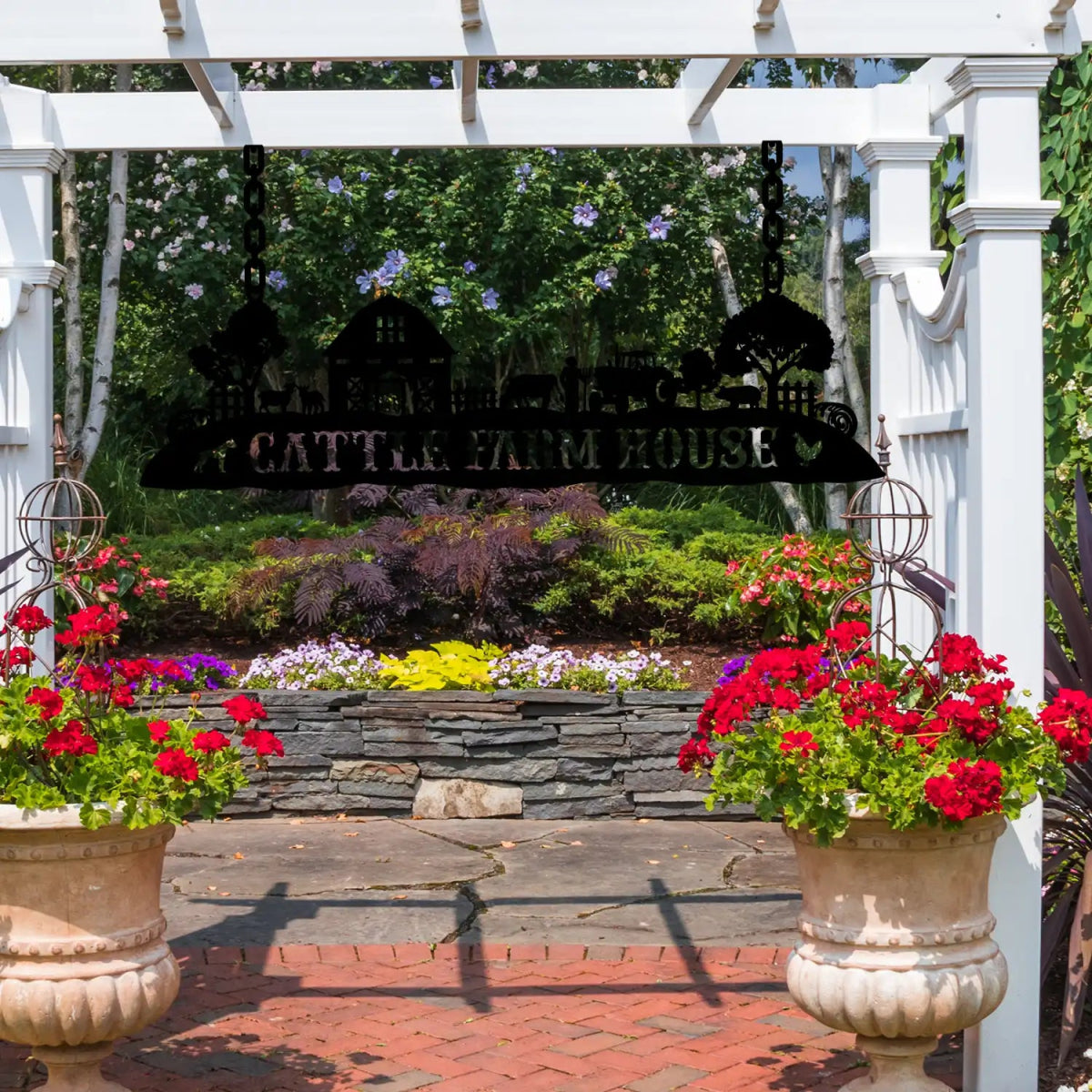 Personalized Farm House Metal Sign - Image 6