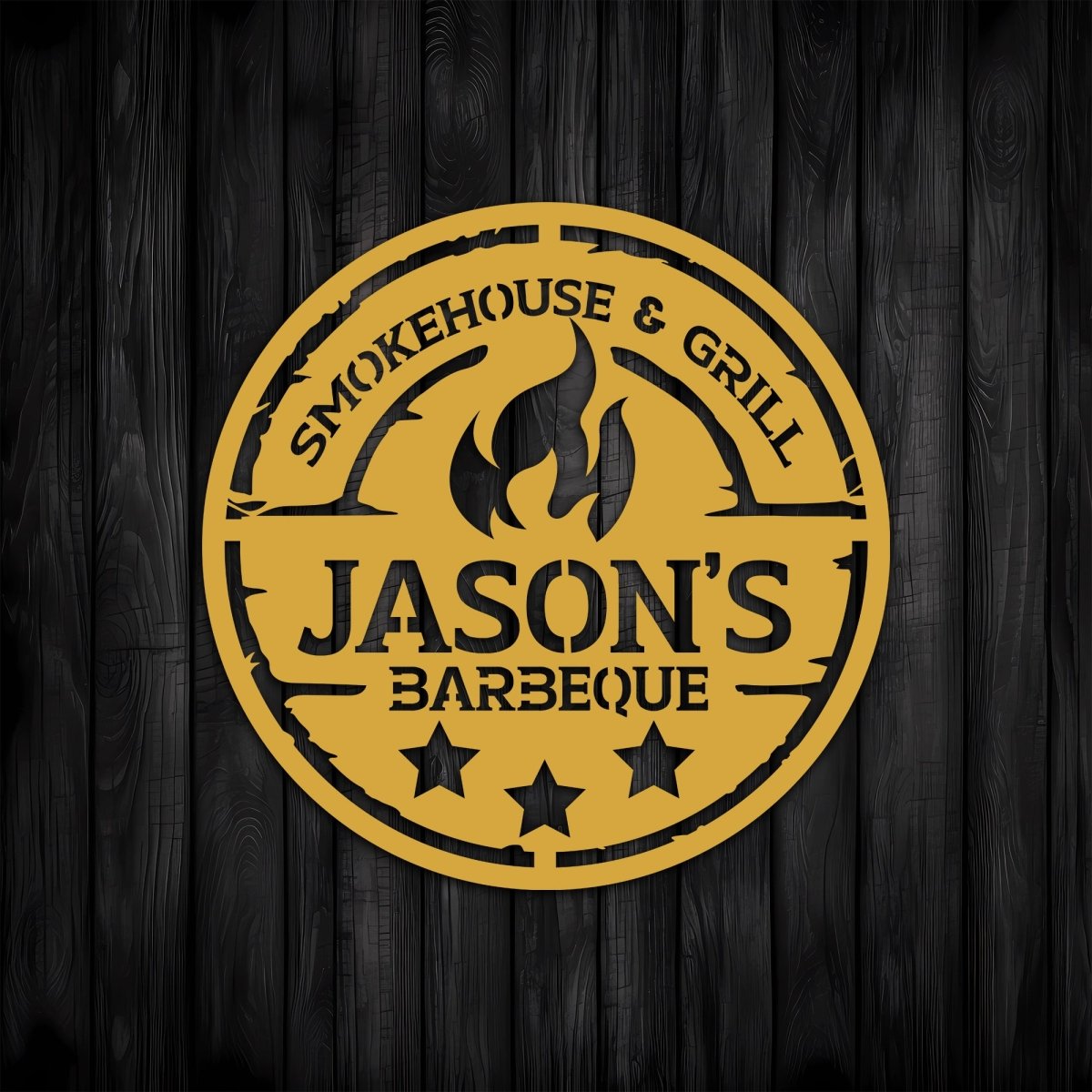 Personalized Metal BBQ (Barbeque) Sign - Image 8