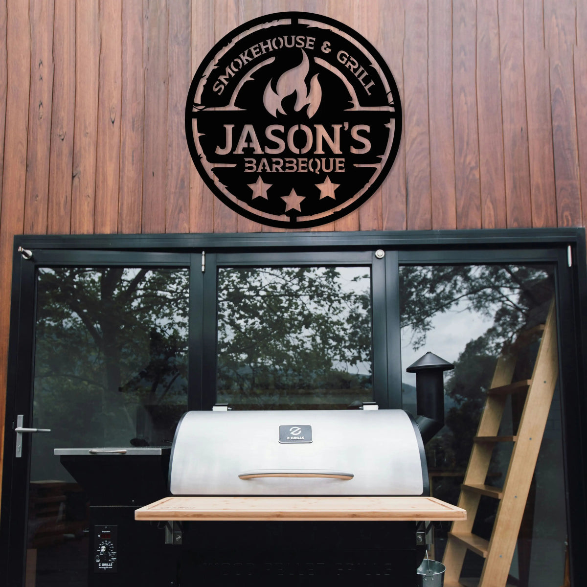 Personalized Metal BBQ (Barbeque) Sign - Image 4