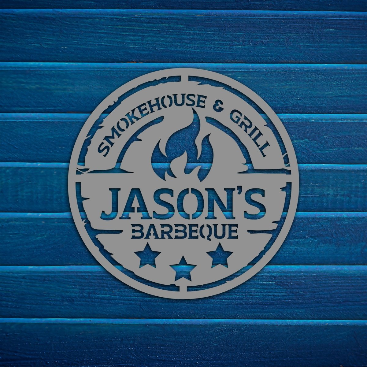 Personalized Metal BBQ (Barbeque) Sign - Image 5