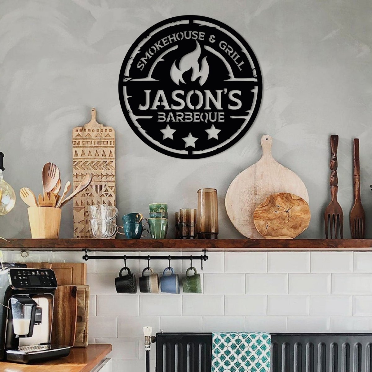 Personalized Metal BBQ (Barbeque) Sign - Image 6