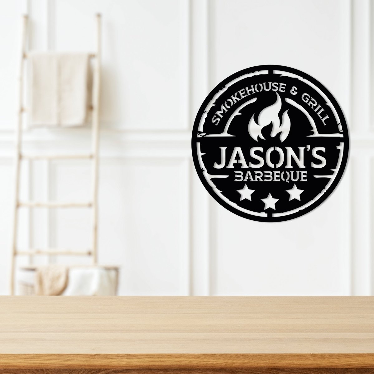 Personalized Metal BBQ (Barbeque) Sign - Image 9