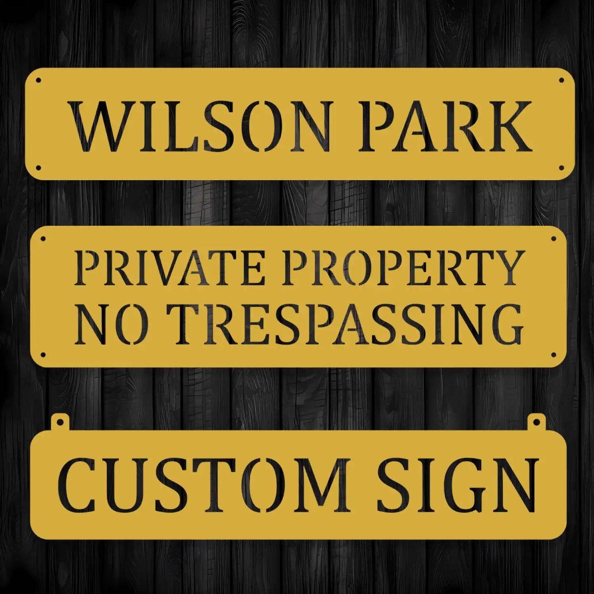 Personalized Outdoor Hanging Sign - Image 7
