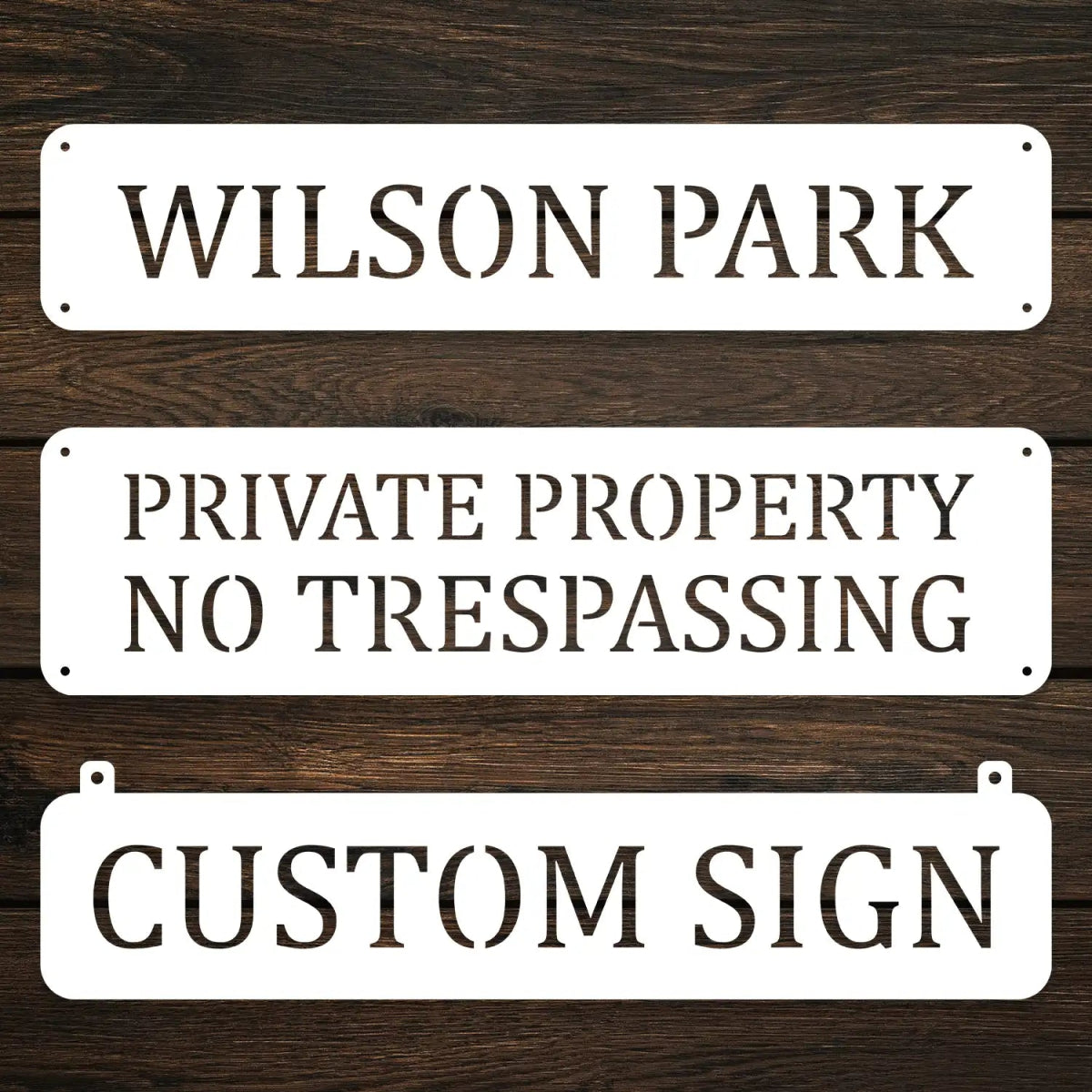 Personalized Outdoor Hanging Sign - Image 9