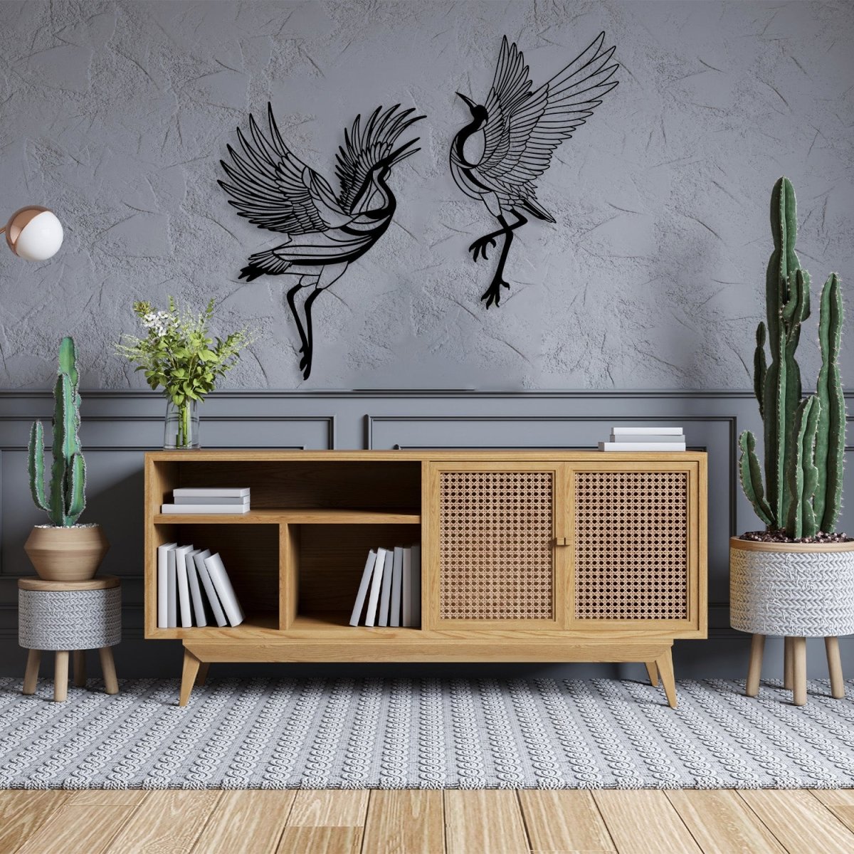 Sandhill Crane Metal Wall Art (Set of 2) - Image 7