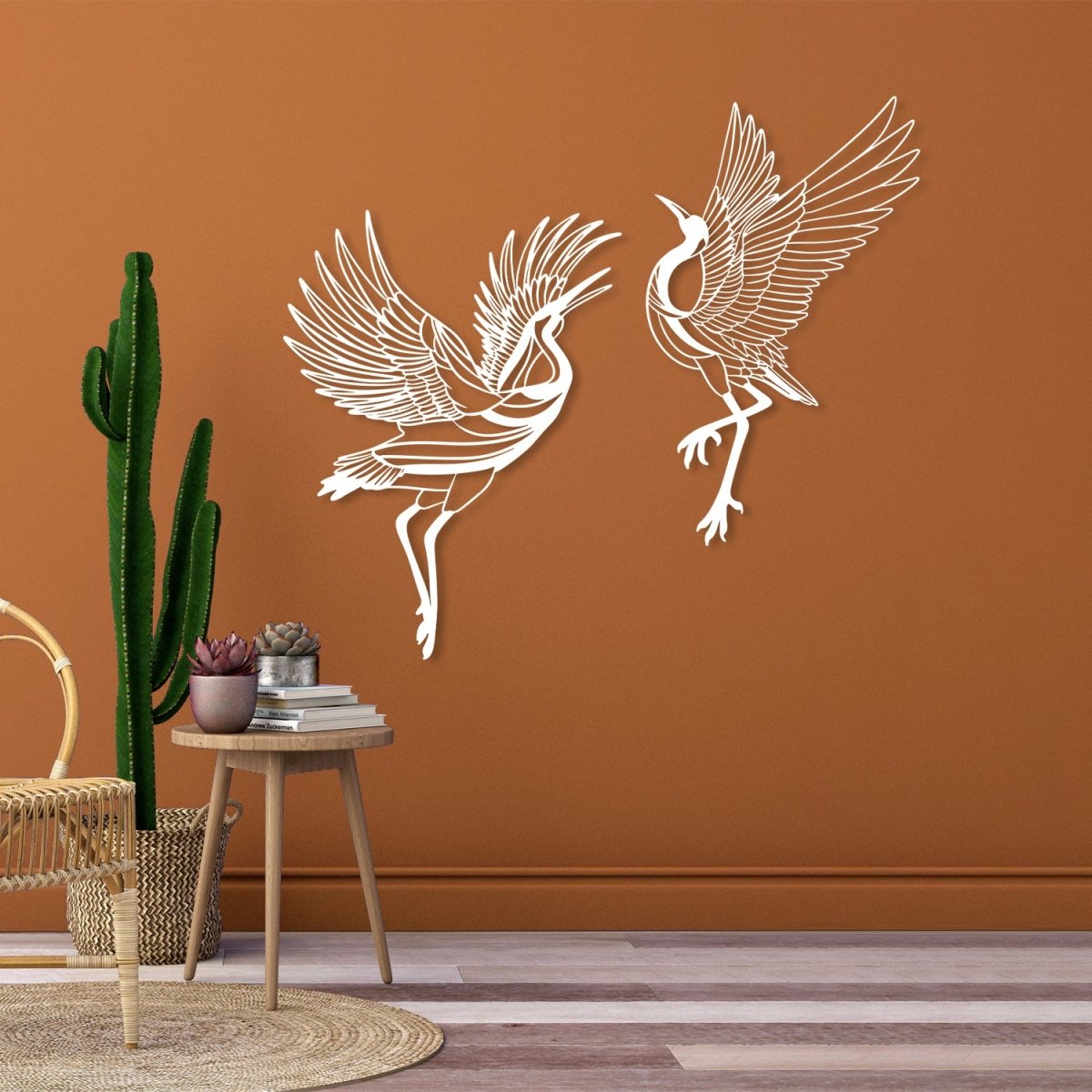 Sandhill Crane Metal Wall Art (Set of 2) - Image 8