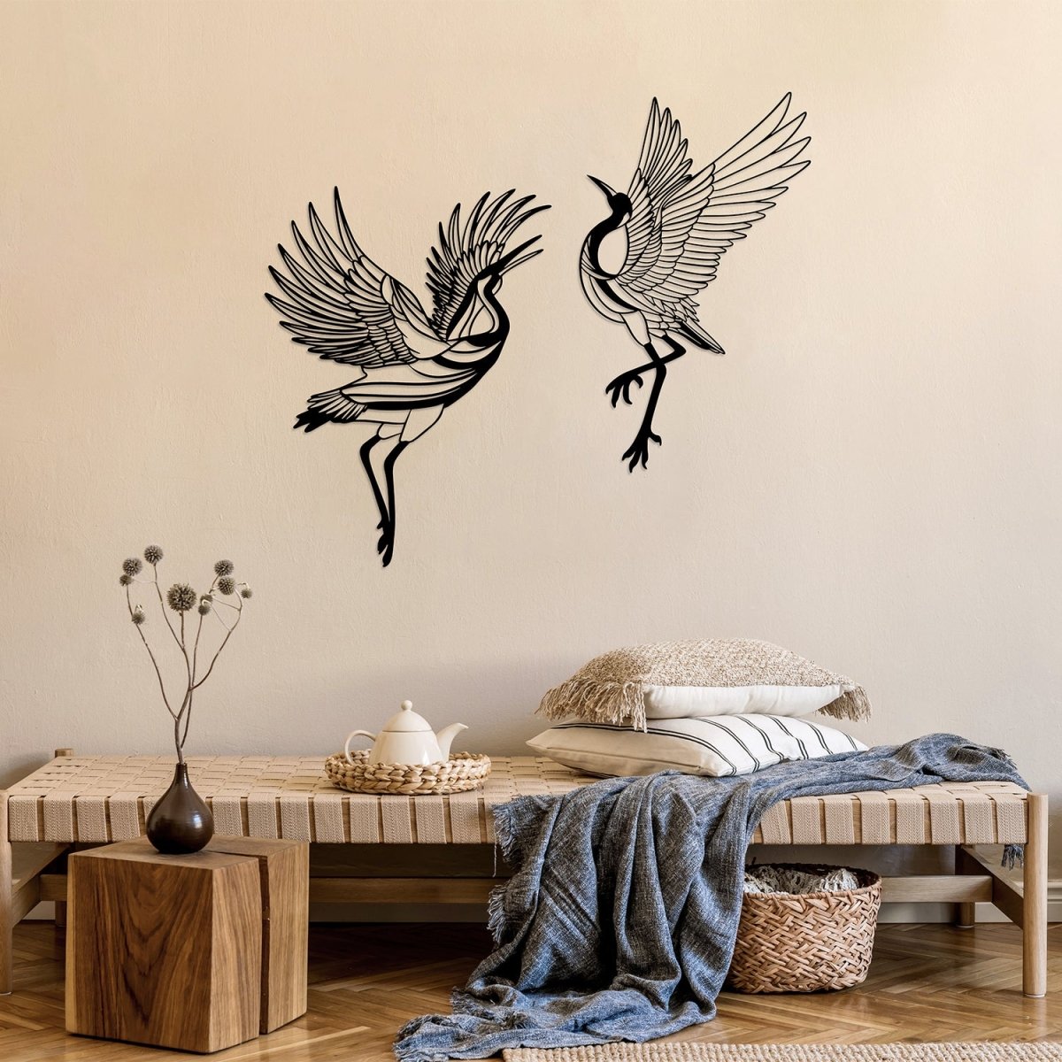 Sandhill Crane Metal Wall Art (Set of 2) - Image 5