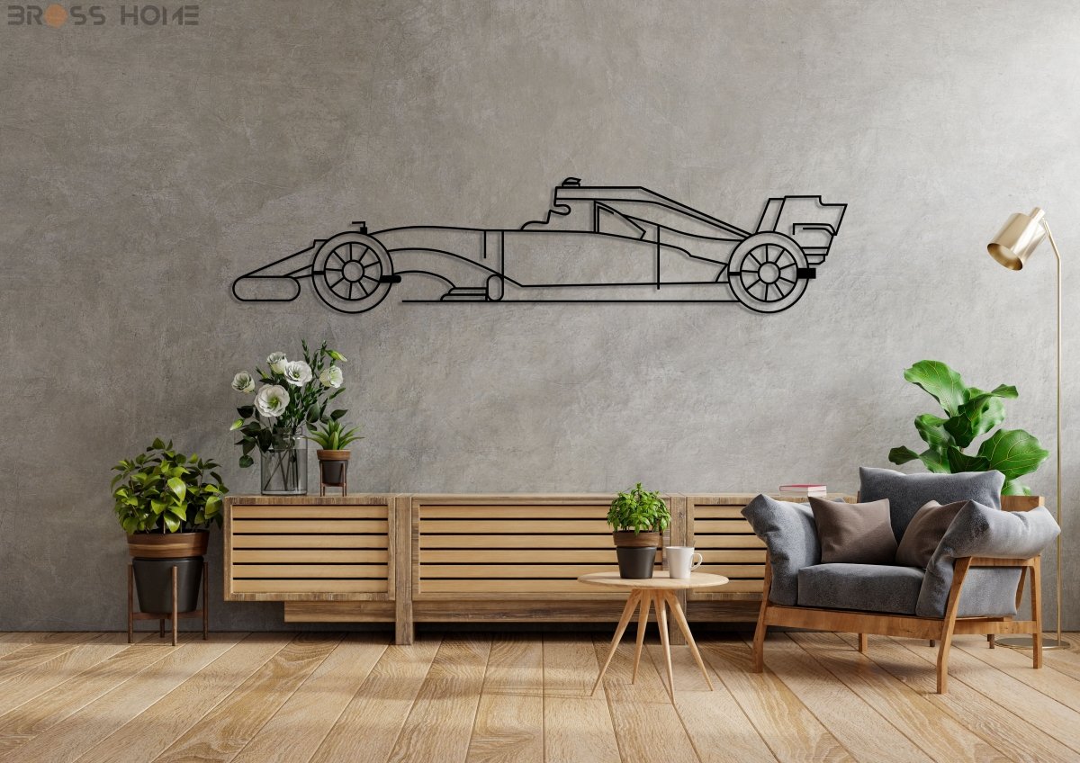 Sport Racing Car Silhouette Wall Art - Image 6