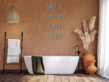Take A Bath You Dirty Hippie Wall Art - Image 8