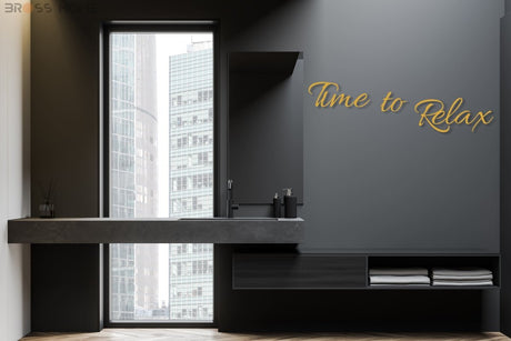 Time To Relax Sign - Image 6