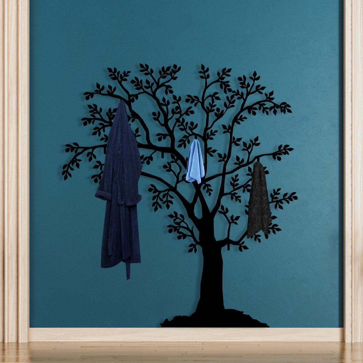 Tree of Life Metal Wall Coat Rack - Image 6