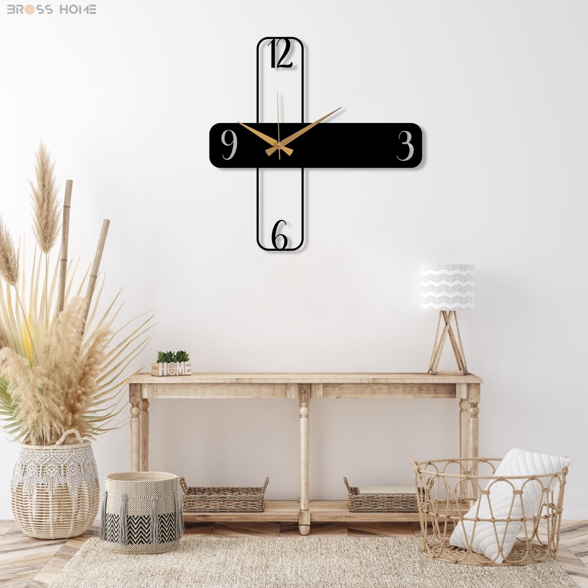 Unique Design Metal Wall Clock - Image 3