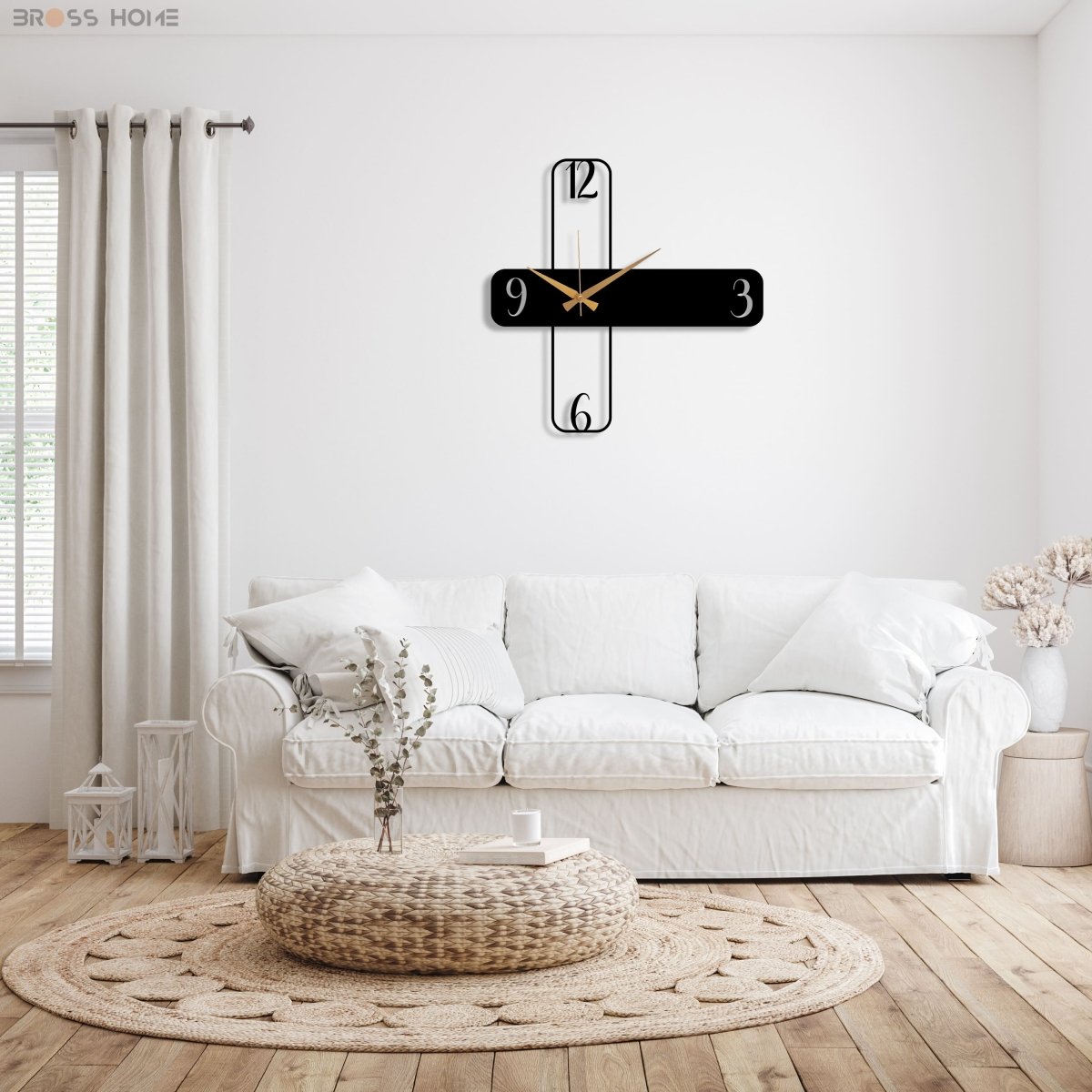 Unique Design Metal Wall Clock - Image 6