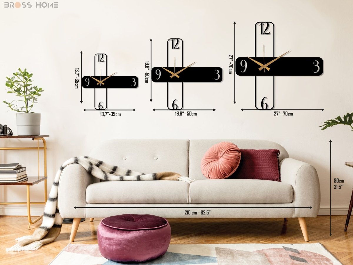 Unique Design Metal Wall Clock - Image 4