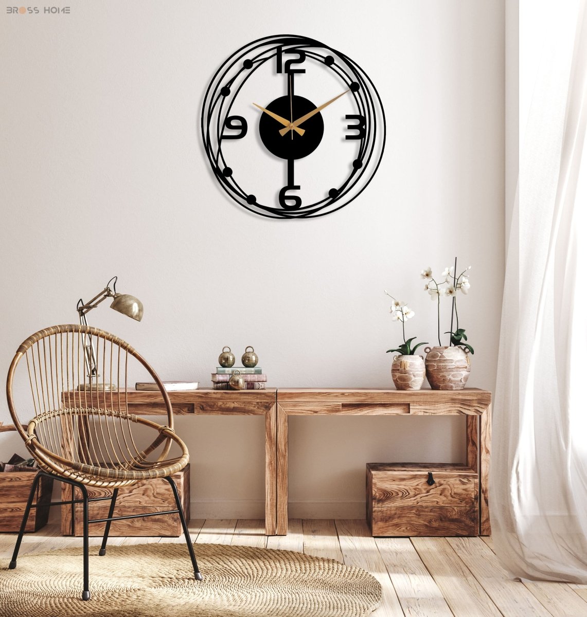 Unique Wall Clock For Living Room - Image 2