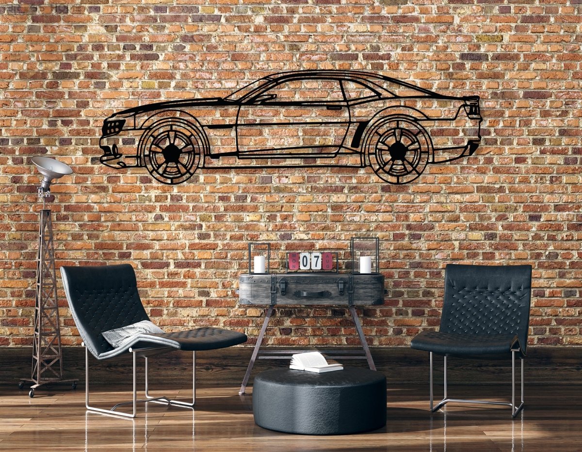 Your Custom Car Silhouette Metal Wall Art - Image 4
