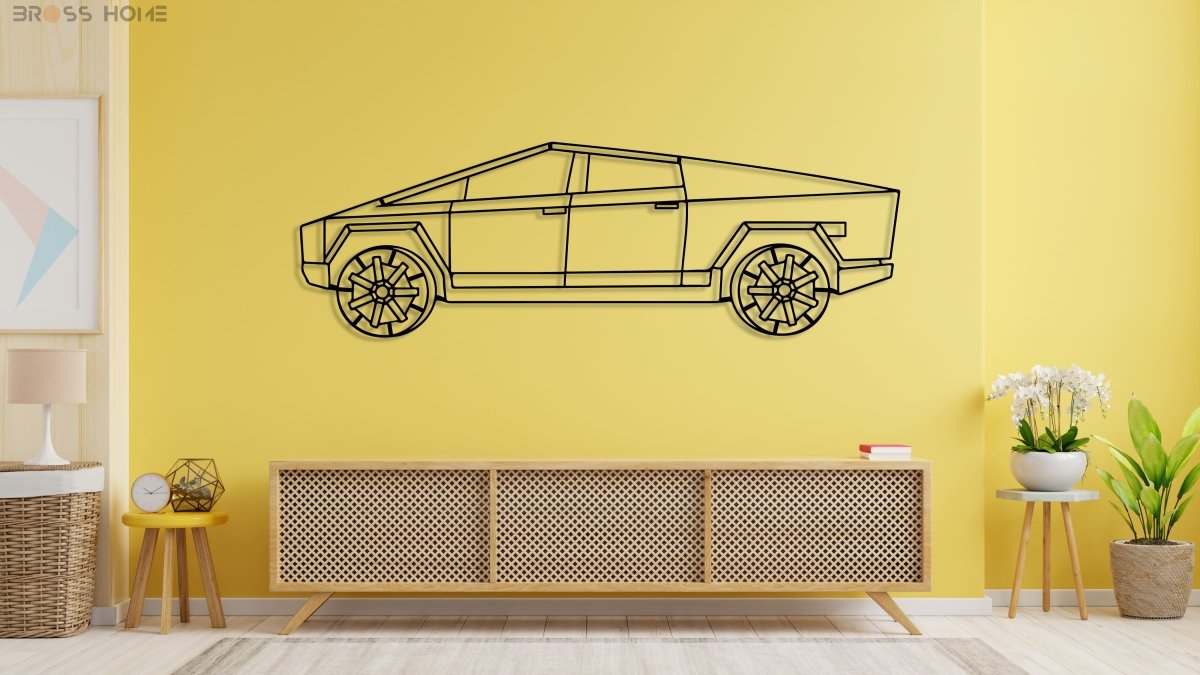 Your Custom Car Silhouette Metal Wall Art - Image 6