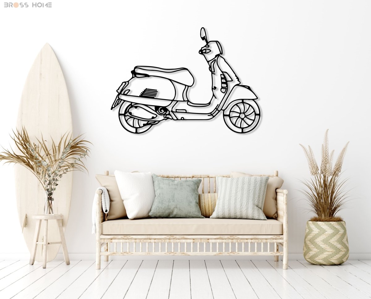 Your Custom Motorcycle Metal Silhouette Wall Art - Image 6