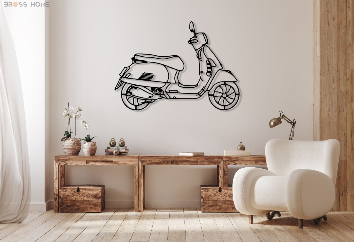 Your Custom Motorcycle Metal Silhouette Wall Art - Image 4