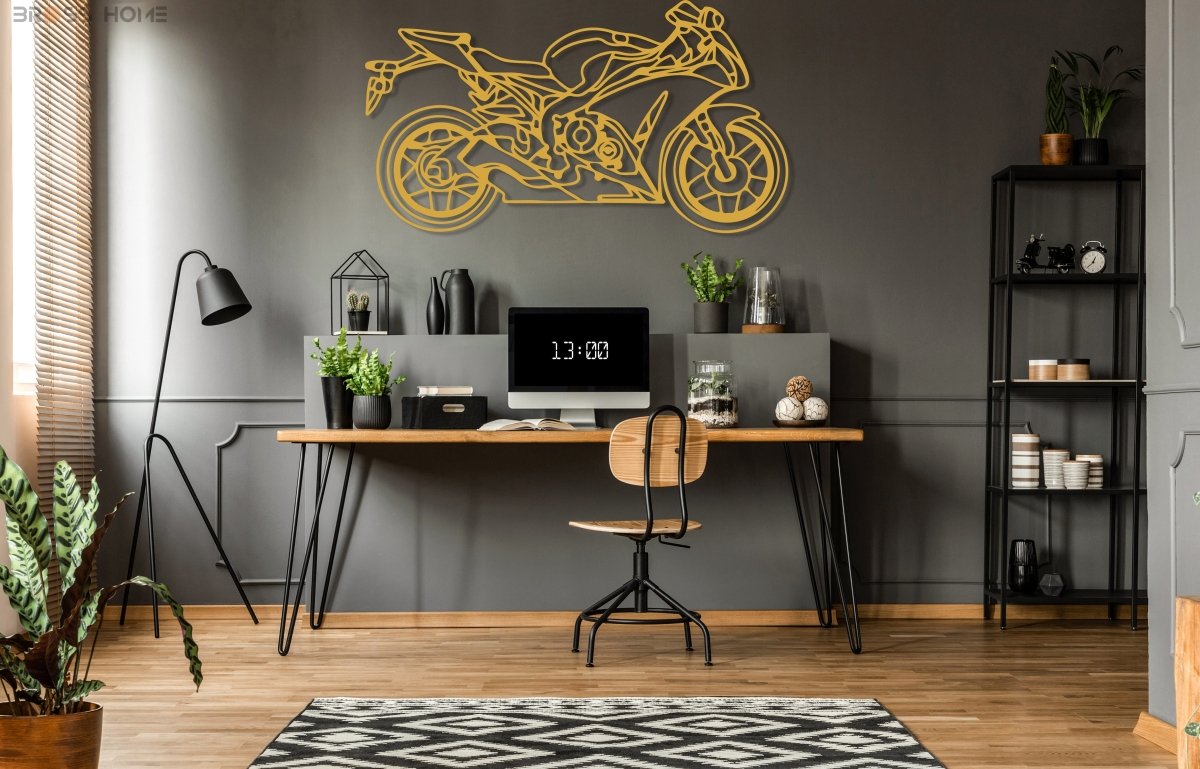 Your Custom Motorcycle Metal Silhouette Wall Art - Image 8